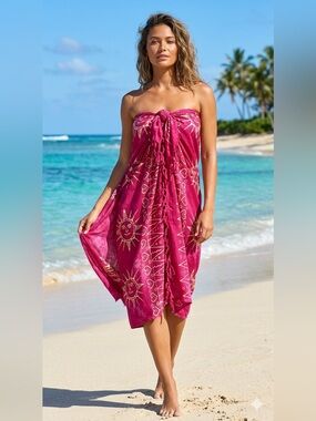 Pink Beach Sarong